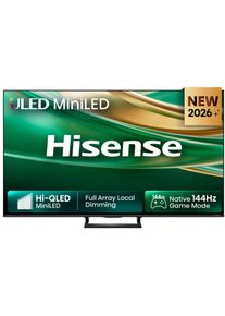 HISENSE Mini-LED-Fernseher "65E8S", Energieeffizienz: E, schwarz (schwarz, dunkelgrau), 65 &Prime;, Fernseher, Mini-LED-Fernseher