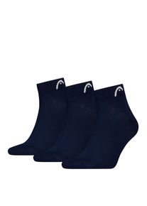 Sportsocken Head, Damen, Gr. 39-42, Sockengr&ouml;&szlig;e, navy, Obermaterial: 65% Baumwolle, 20% Polyester, 12% Polyamid, 3% Elasthan, Socken Sportsocken