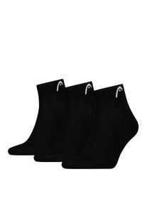 Sportsocken Head, Damen, Gr. 31-34, Sockengr&ouml;&szlig;e, schwarz, Obermaterial: 65% Baumwolle, 20% Polyester, 12% Polyamid, 3% Elasthan, Socken Sportsocken