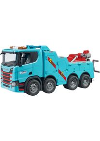 Spielzeug-Abschlepper Bruder "Scania Super 560R LKW Abschlepp LKW mit L+S Modul (03553)", blau (t&uuml;rkis), Spielzeugfahrzeuge, KinderB:20,5cm H:23cm T:46,5cm, Kunststoff, Spielzeug-Abschlepper, B:20,5cm H:23cm T:46,5cm