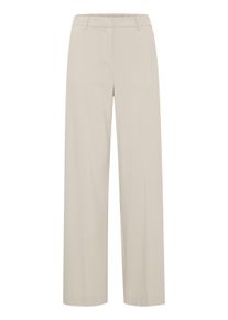 Stoffhose B.Young "Damen Casual BYDANTA", Damen, Gr. 42, N-Gr, grau (cement), Obermaterial: 64% Polyester PES. 32% Viskose CV. 4% Elasthan EL., Hosen Stoffhose