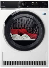 AEG W&auml;rmepumpentrockner "TR9M75680", Energieeffizienz: C, wei&szlig;, B:59,6cm H:85cm T:63,8cm, Trockner, 3D-Scan: Daunenjacken so flauschig und warm wie am ersten Tag, W&auml;rmepumpentrockner
