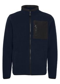 Fleecejacke Blend "Fleecejacke BHFloritz", Herren, Gr. L, blau (marineblaus), Obermaterial: 100% Polyester PES., Jacken Fleecejacke