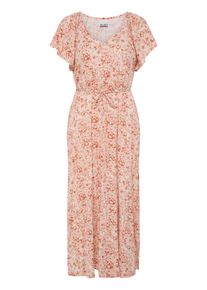 Midikleid Ichi "IHAya", Damen, Gr. 38, Normalgr&ouml;&szlig;en, rosa (rose dust), Kleider Midikleid