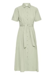 Midikleid Ichi "Ichi Kleid IHFANTY", Damen, Gr. 34, Normalgr&ouml;&szlig;en, gr&uuml;n (tea), Kleider Midikleid