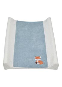 Wickelauflagenbezug STERNTALER "Wickelauflagenbezug schmal Filou", Baby, blau (graublau), Wickelauflagenbez&uuml;ge Wickelauflagenbezug