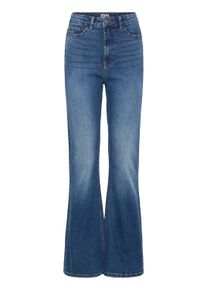 Regular-fit-Jeans Ichi "Ichi Jeans IHTWIGGY", Damen, Gr. 33, L&auml;nge 32, medium blau, Jeans Regular-fit-Jeans