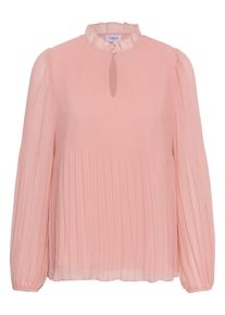 Langarmbluse Saint Tropez "Saint Tropez Bluse langarm UlaiaSZ", Damen, Gr. XL, pink (party rose), Blusen Langarmbluse