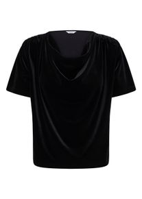 Blusentop B.Young "B.Young T-Shirt kurzarm BYPERLINA", Damen, Gr. XL, schwarz (meteorite), Blusen Blusentop