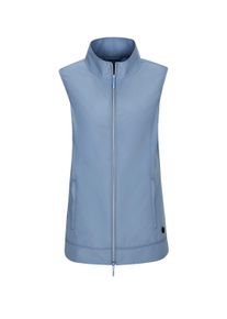 Funktionsweste WITT "Funktions-Weste Funktionsweste mit 2-Wege-Rei&szlig;verschluss", Damen, Gr. 5, blau (bleu), Basic, gerade, Westen Funktionsweste