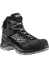 Sicherheitsschuh HAIX "Black Eagle Safety 410 C GTX" Gr. 9, schwarz-wei&szlig; (grau), 9, Schuhe, Sicherheitsschuh
