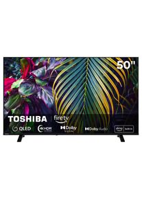 Toshiba QLED-Fernseher, Energieeffizienz: C, schwarz, 50 &Prime;, Fernseher, QLED-Fernseher