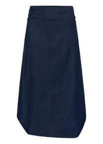 Jeansrock Kaffe "Kaffe Denimrock KAruby", Damen, Gr. 36, unwashed blau denim, R&ouml;cke Jeansrock