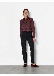 Stretch-Hose Toni "Jenny Smart", Damen, Gr. 42, Normalgr&ouml;&szlig;en, schwarz (schwarz 089), Stoff, , Klassisch, slim fit normal, Hosen Stretch-Hose, mit B&uuml;gelfalten