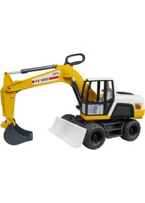 Spielzeug-Bagger Bruder "Roadmax Mobilbagger 45 cm (03413)", gelb (wei&szlig;, gelb), Spielzeugfahrzeuge, Kinder, Kunststoff, Spielzeug-Bagger, Made in Europe