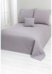Betthusse Heine "Tagesdecke Tagesdecke", grau, B:140cm, Hussen, Betthusse