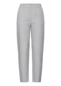 Marlene-Hose B.Young "Damen Anzughose BYDANTA", Damen, Gr. 36, N-Gr, grau (high, rise melange), Obermaterial: 64% Polyester PES. 32% Viskose CV. 4% Elasthan EL., Hosen Marlene-Hose
