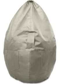 Sitzsack Kinzler "Kimi small", grau, B:65cm H:110cm, Polyester, Sitzs&auml;cke, Sitzsack, Uni Farben, mit Taschen & Tragegriff, Outdoor geeignet, Kinderzimmer