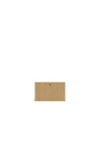 Schuhschrank ACTONA GROUP "Albany &ndash; platzsparend & modern mit Lamellenfront", braun (eiche), B:71,6cm H:43cm T:17cm, MDF, Schr&auml;nke, Schuhschrank, Elegante Eiche Lamellenfront, Bodenfreiheit durch Wandmontage