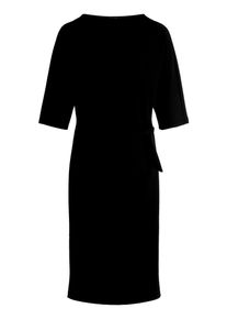 Jerseykleid Betty Barclay "Jerseykleid mit Raffung", Damen, Gr. 42, EURO, schwarz, Obermaterial: 47% Modal CMD. 47% Polyester PES. 6% Elasthan EL., Kleider Jerseykleid