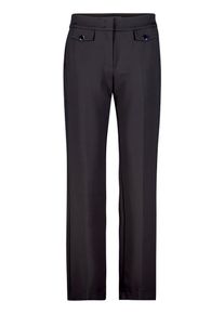 Stretch-Hose Betty Barclay "Stretch-Hose mit B&uuml;gelfalte", Damen, Gr. 44, EURO, schwarz, Hosen Stretch-Hose