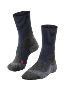 Socken Falke "TK1 Adventure Trekking", Herren, Gr. 44-45, Sockengr&ouml;&szlig;e, blau (marine (6120)), Obermaterial: 42% Polypropylen PP. 25% Polyacryl PAN. 20% Wolle WO. 12% Polyamid PA. 1% Elasthan EL., Socken Socken
