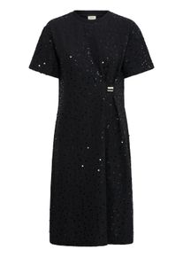 Midikleid Fransa "Fransa Freizeitkleid FRZOLANA", Damen, Gr. XS, Normalgr&ouml;&szlig;en, schwarz (meteorite), Kleider Midikleid
