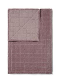 Tagesdecke Essenza "Julia", rosa (mauve), B:270cm, Tagesdecken, Tagesdecke