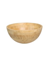 Servierschale Kesper "Bambusschale, FSC zertifiziert", braun (natur), H:13cm &Oslash;:25cm, Bambus, Sch&uuml;sseln, Servierschale, lebensmittelecht