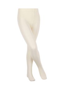 Feinstrumpfhose Falke "Romantic Dot", M&auml;dchen, Gr. 134-146, wei&szlig; (off, wei&szlig; (2059)), Strumpfhosen Feinstrumpfhose