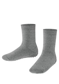 Socken Falke "Catspads", M&auml;dchen, Gr. 39-42, Sockengr&ouml;&szlig;e, grau (light graumeliert (3390)), Obermaterial: 70% Baumwolle CO. 18% Wolle WO. 11% Polyamid PA. 1% Elasthan EL., glatt, Socken Socken