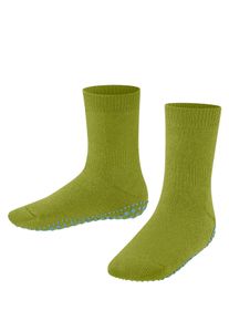 Socken Falke "Catspads", M&auml;dchen, Gr. 35-38, Sockengr&ouml;&szlig;e, gr&uuml;n (grasshopper (7120)), Obermaterial: 70% Baumwolle CO. 18% Wolle WO. 11% Polyamid PA. 1% Elasthan EL., glatt, Socken Socken