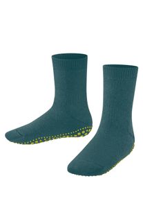 Socken Falke "Catspads", M&auml;dchen, Gr. 39-42, Sockengr&ouml;&szlig;e, gr&uuml;n (amazonia (7676)), Obermaterial: 70% Baumwolle CO. 18% Wolle WO. 11% Polyamid PA. 1% Elasthan EL., glatt, Socken Socken