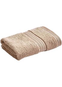Waschlappen Christy "SUPREME", grau (stone), B:33cm L:33cm, Walkfrottier, Waschlappen, Waschlappen, Premium-Waschlappen in Luxusqualit&auml;t, 650g/m&sup2;, 33x33cm, 6er Set