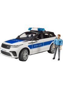 Spielzeug-Auto Bruder "Range Rover Velars Polizei 1:16 mit Polizist (02890)", wei&szlig; (wei&szlig;, blau), Spielzeugfahrzeuge, KinderB:14,3cm H:13cm T:34cm, Kunststoff, Spielzeug-Auto, Mit Licht und Sound; Made in Europe, B:14,3cm H:13cm T:34cm
