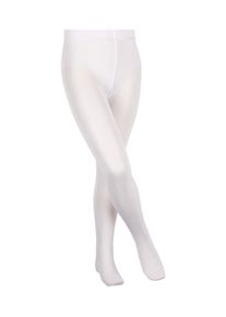 Feinstrumpfhose Falke "Romantic Dot", M&auml;dchen, Gr. 134-146, wei&szlig; (wei&szlig; (2209)), Strumpfhosen Feinstrumpfhose
