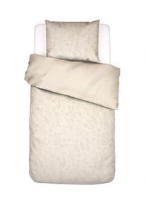 Bettw&auml;sche Essenza "Maribel", beige (oatmeal), B/L: 155cm x 220cm, 1 Stk., 1 Stk., Satin, B/L: 80cm x 80cm, 2 Stk., Bettw&auml;sche, Bettw&auml;sche