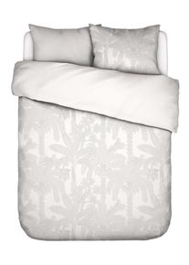 Bettw&auml;sche Essenza "Palma", wei&szlig;, B/L: 200cm x 200cm, 1 Stk., 2 Stk., Satin, B/L: 80cm x 80cm, 3 Stk., Bettw&auml;sche, Bettw&auml;sche