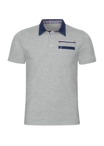 T-Shirt WITT "Kurzarm-Shirt Kurzarm-Shirt", Herren, Gr. 52/54, grau (hellgrau, meliert), Basic, Shirts T-Shirt