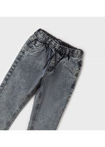 Outdoorhose sarabanda "BABY BOY TROUSERS", Jungen, Gr. 104, EURO-Gr&ouml;&szlig;en, grau (marble stone), 97% Baumwolle, 3% Elastan, Hosen Outdoorhose