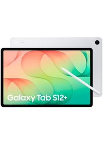 Samsung Tablet "Galaxy Tab S12+", Energieeffizienz: G, wei&szlig; (silber), 512 GB, 12 GB, Tablets_EBookReader, Tablet