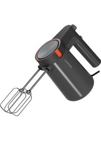 Grundig Handmixer "HM 5320", grau (grau, terracotta), B:9,5cm H:19,7cm T:19cm, Mixer, Handmixer