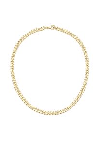 Panzerkette Firetti "Schmuck Geschenk Tombak Halsschmuck Halskette Kette diamantiert" Gr. 45, gold (gelbgoldfarben), Halsketten, Damen, 45, Tombak, B: 6mm, Panzerkette, Made in Germany, B:6mm