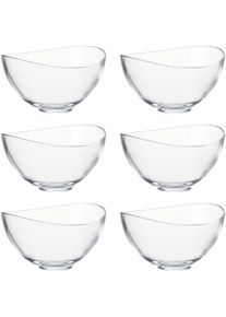 M&uuml;slischale Leonardo "LOOP", transparent (klar), B:15cm H:9cm T:15cm &Oslash;:15cm, Glas, Sch&uuml;sseln, M&uuml;slischale, 15 cm, 270 ml