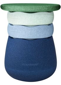 Balancetrainer Stapelstein "Stapelstein Dynamic all", bunt (waters, gr&uuml;ns), Balancetrainer, Kinder, EPP (Expanded Polypropylene), unifarben, Balancetrainer, Made in Germany