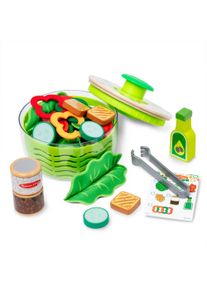 Kinder-K&uuml;chenset Spin Master "Melissa & Doug Salat-Schleuder Spielset", gr&uuml;n (bunt), Spielzeug-Haushaltsger&auml;te, Kinder, Kinder-K&uuml;chenset