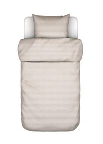 Marc O'Polo Bettw&auml;sche MARC O'POLO "Loke", beige (oatmeal), B/L: 135cm x 200cm, 1 Stk., 1 Stk., Satin (Bio-Baumwolle), B/L: 80cm x 80cm, 2 Stk., Bettw&auml;sche, Bettw&auml;sche