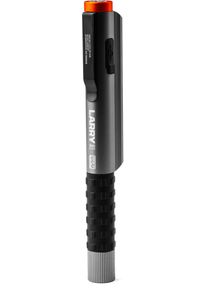 LED Taschenlampe NEBO "NEBO Lil Larry 500 Flex", grau, H:15,5cm L:1,5cm T:2,3cm, Aluminium, Mobilleuchten, LED Taschenlampe, Flexibel mit Akku- oder Batteriebetrieb nutzbar
