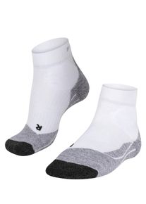 Socken Falke "TE2 Short Tennis", Damen, Gr. 41-42, Sockengr&ouml;&szlig;e, wei&szlig; (wei&szlig;, mix (2020)), Obermaterial: 48% Polypropylen PP. 25% Polyamid PA. 15% Baumwolle CO. 10% Polyacryl PAN. 2% Elasthan EL., Socken Socken