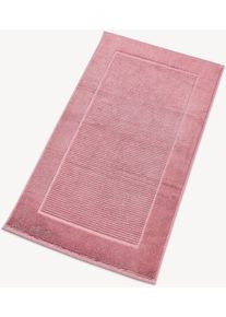 Badematte Christy "Supreme", rosa (blush), H:7mm, Baumwolle, Badematten, Badematte, Premium Badematte in Luxusqualit&auml;t 1000g/m&sup2;, 50 x 90, 2er Set